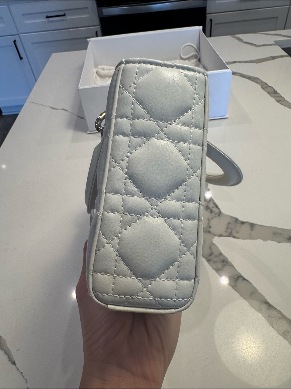 Christian Dior Lady D Joy Medium Cannage Lambskin - Picture 6 of 12